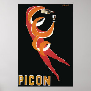  Art Deco van Bernard Villemot/Picon Poster