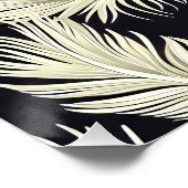 Art Deco Veer Patroon Perfect Poster (Hoek)