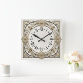 Art Deco-ventiel Vierkante Klok (Huis)