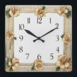 Art Deco-ventiel Vierkante Klok<br><div class="desc">Geweldig klokontwerp. Je zult het leuk vinden als anderen. U kunt dit ontwerp vrij gebruiken voor andere producten die u wilt of om jouw tekst aan te passen en toe te voegen. Volg me voor meer. Met vriendelijke groet. Een leuke dag.</div>