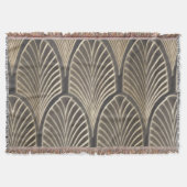 Art Deco ventilator deken werp (Voorkant)