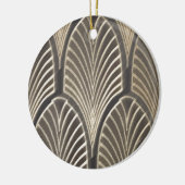 Art Deco ventilator Keramisch Ornament (Links)