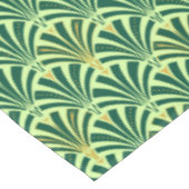 Art Deco-ventilatorpatroon - groen voor denen en n Tafelkleed (Gekanteld)