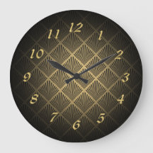 Art Deco ventilatorpatroon