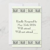  Art Deco-ventilatorrespons Kaart (Voorkant)