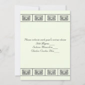  Art Deco-ventilatorrespons Kaart (Achterkant)