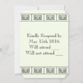  Art Deco-ventilatorrespons Kaart (Voorkant)