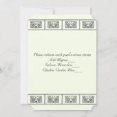  Art Deco-ventilatorrespons Kaart (Achterkant)