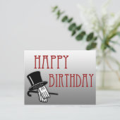 Art Deco Verjaardag Briefkaart (Staand voorkant)