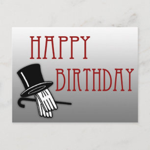 Art Deco Verjaardag Briefkaart