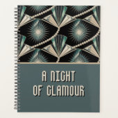 Art Deco-viering | Parel & Zonnebruiloft Planner (Voorkant)