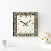 Art Deco Vierkante Klok (Huis)