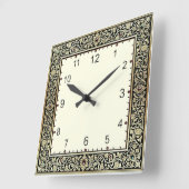 Art Deco Vierkante Klok (Hoek)
