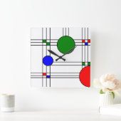 Art Deco  Vierkante Klok (Huis)