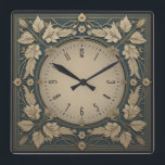 Art Deco Vierkante Klok<br><div class="desc">Geweldig klokontwerp. Je zult het leuk vinden als anderen. U kunt dit ontwerp vrij gebruiken voor andere producten die u wilt of om jouw tekst aan te passen en toe te voegen. Volg me voor meer. Met vriendelijke groet. Een leuke dag.</div>