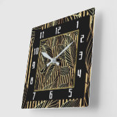 Art Deco Vierkante Klok (Hoek)