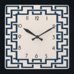 Art Deco Vierkante Klok<br><div class="desc">Geweldig klokontwerp. Je zult het leuk vinden als anderen. U kunt dit ontwerp vrij gebruiken voor andere producten die u wilt of om jouw tekst aan te passen en toe te voegen. Volg me voor meer. Met vriendelijke groet. Een leuke dag.</div>