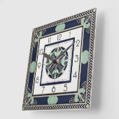 Art Deco Vierkante Klok (Hoek)