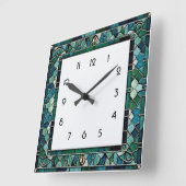 Art Deco Vierkante Klok (Hoek)