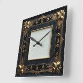 Art Deco Vierkante Klok (Hoek)