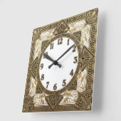 Art Deco Vierkante Klok (Hoek)