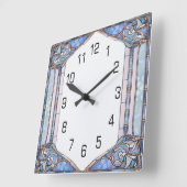 Art Deco Vierkante Klok (Hoek)