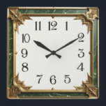 Art Deco Vierkante Klok<br><div class="desc">Geweldig klokontwerp. Je zult het leuk vinden als anderen. U kunt dit ontwerp vrij gebruiken voor andere producten die u wilt of om jouw tekst aan te passen en toe te voegen. Volg me voor meer. Met vriendelijke groet. Een leuke dag.</div>