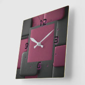 Art Deco Vierkante Klok (Hoek)
