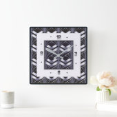 Art deco vierkante klok (Huis)