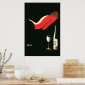  Art Deco Villemot Vichy St Yorre Poster (Keuken)