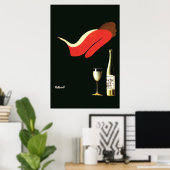  Art Deco Villemot Vichy St Yorre Poster (Thuiskantoor)