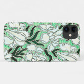 Art Deco Vines Retro Art Telefoon Case (Achterkant (horizontaal))