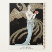 Art Deco Vintage 1920s Mode Flapper Phoenix Planner (Achterkant)