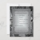 Art Deco Vintage Affiches Trouw RSVP (Achterkant)