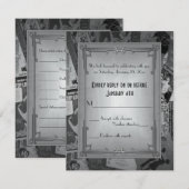 Art Deco Vintage Affiches Trouw RSVP (Voorkant / Achterkant)