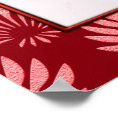 Art Deco Vintage Mode Poster (Hoek)