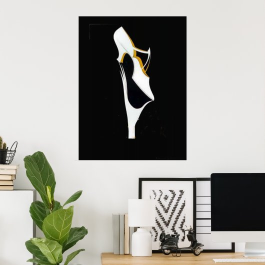 Art Deco Vintage Poster (Thuiskantoor)