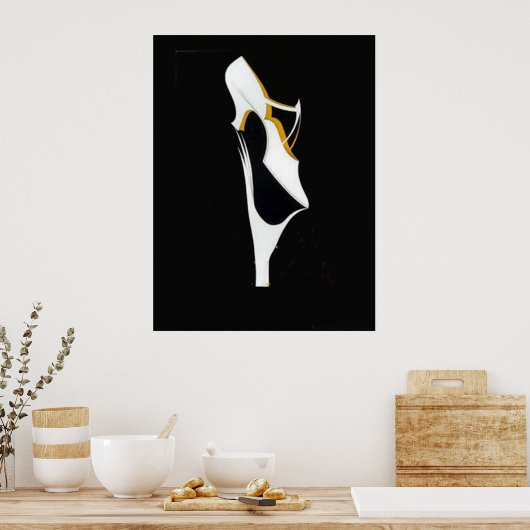 Art Deco Vintage Poster (Keuken)