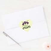Art Deco Violet Sticker (Envelop)