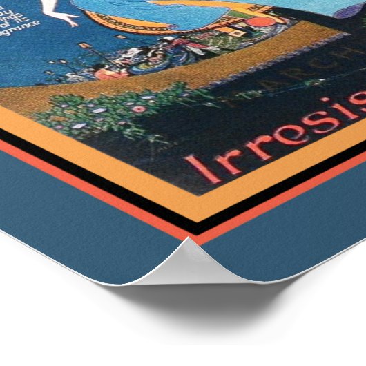 Art Deco Vivaudou Mavis Ad 1920 Poster (Hoek)