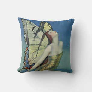 Art Deco Vlinder Kussen
