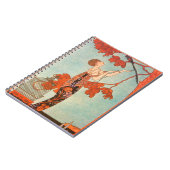 Art Deco, Vluchtige vogel van George Barbier Notitieboek (Linkerzijde)