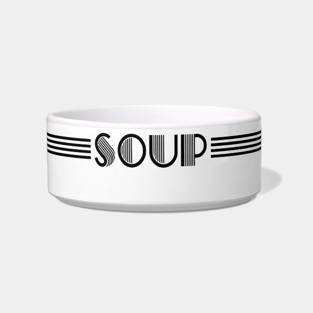 Art Deco Voerbakje (Voorkant)