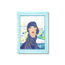  Art Deco Vrouw Atleet