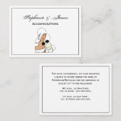  Art Deco-vrouw met bloemen die Pet C dragen Visitekaartje (Voorkant / Achterkant)