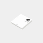 Art Deco vrouw met grote hoed handschoenen RL Post-it® Notes (Schuin)