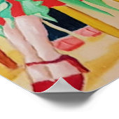 Art Deco Vrouwen Poster (Hoek)
