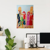 Art Deco Vrouwen Poster (Thuiskantoor)