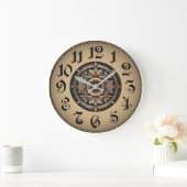 Art Deco Wall Clock Grote Klok (Huis)