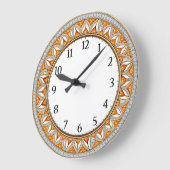 Art Deco Wall Grote Klok (Hoek)